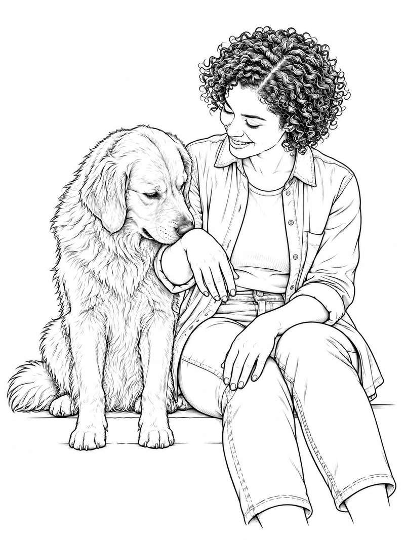 Maple & Nora in Minimal Line