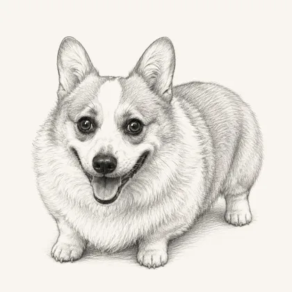Black Sketch — AI-generated style example