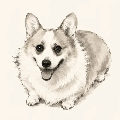 Chinese Ink — AI-generated style example