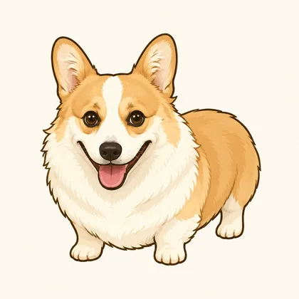 Sticker — AI-generated style example